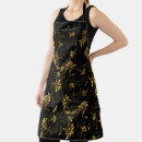 Search for floral design aprons Damask
