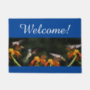 Search for hummingbird flowers doormats Garden