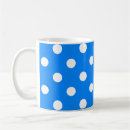 Search for polka dot design mugs Blue