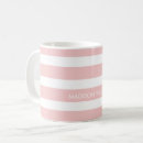 Search for pink stripe mugs Pink and white stripes