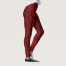 Search for snake skin leggings Red