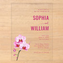Search for orchid wedding invitations Pink