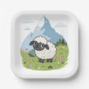 Search for funny sheep plates For kids