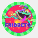 Search for funny frog cartoon stickers Kids