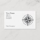 Search for compass business cards Black