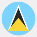 Search for lucia stickers Saint lucia flag