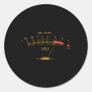 Search for audio round stickers Sound engineer
