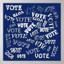 Search for voting posters Democrat