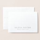 Search for silver foil business cards Minimalist