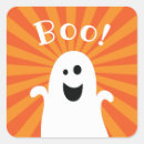 Search for boo ghost stickers Orange black