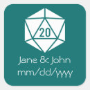Search for role playing stickers D20