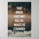Search for strength and perseverance posters Quote