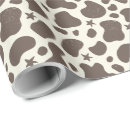 Search for brown cow wrapping paper Cowboy