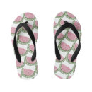 Search for watermelon flipflops Watercolor