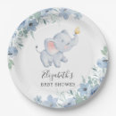 Search for elephant baby shower plates Safari animals