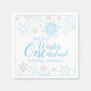 Search for winter wonderland napkins Blue