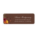 Search for rustic burgundy return address labels Greenery
