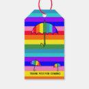 Search for umbrella gift tags Thank you