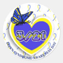 Search for down syndrome awareness stickers March