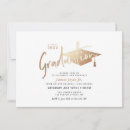 Search for golden graduation invitations Calligraphy