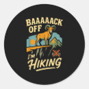 Search for funny hiking stickers Outdoor