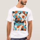 Search for geometric shapes tshirts 60s