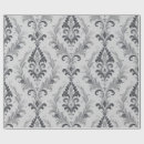 Search for baroque wrapping paper Silver