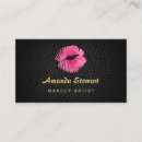 Search for lip gloss business cards Cosmetology