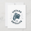 Search for biker 4x5 invitations Motorbike