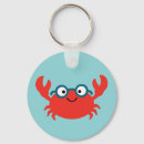 Search for cute beach key rings Crab