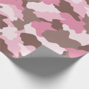 Search for pink camo wrapping paper Pattern