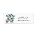 Search for hydrangea rectangle wedding stickers For her