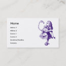 Search for alice in wonderland business cards Illustration