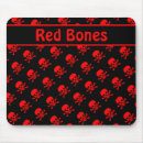 Search for skull mouse mats Red