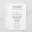 Search for two hearts wedding invitations Gold