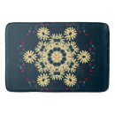 Search for floral mandala bath mats Green