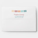 Search for colored envelopes Return address