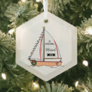 Search for sailboat christmas tree decorations Coastal
