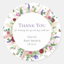 Search for butterflies and flowers stickers Mother to be