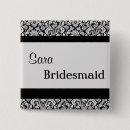 Search for damask wedding square badges Bridal