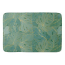 Search for green leaves bath mats Stylish