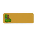 Search for hula return address labels Luau