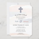 Search for twins religious invitations Pink and blue