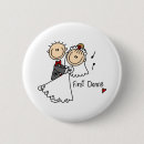 Search for stick figures badges Bride