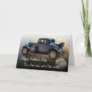Search for car fathers day cards Vintage cars