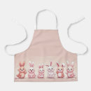 Search for rabbit long aprons Girl