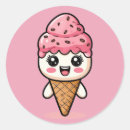 Search for cartoon ice cream stickers Dessert
