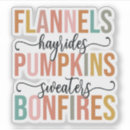 Search for bonfires stickers Thanksgiving
