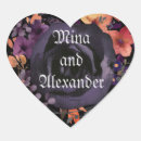 Search for skull and roses stickers Hallowedding