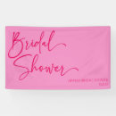 Search for hot pink banners Bridal shower